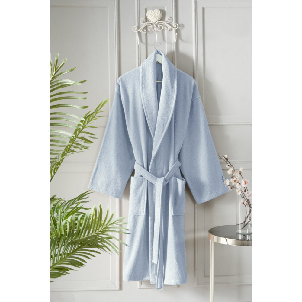 Μπουρνούζι Βαμβακερό Melisa Baby Blue BTH100-BB Μπουρνούζι Βαμβακερό Melisa Baby Blue BTH100-BB