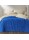 Υπέρδιπλη Κουβέρτα τύπου βελουτέ Floral Μπλέ B896-BLU 220x240cm