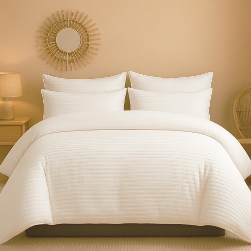 Υπέρδιπλη Σετ Παπλωματοθήκη Mariee Λευκό 200X220cm 4τμχ DC6000-WH Υπέρδιπλη Σετ Παπλωματοθήκη Mariee Λευκό 200X220cm 4τμχ DC6000-WH