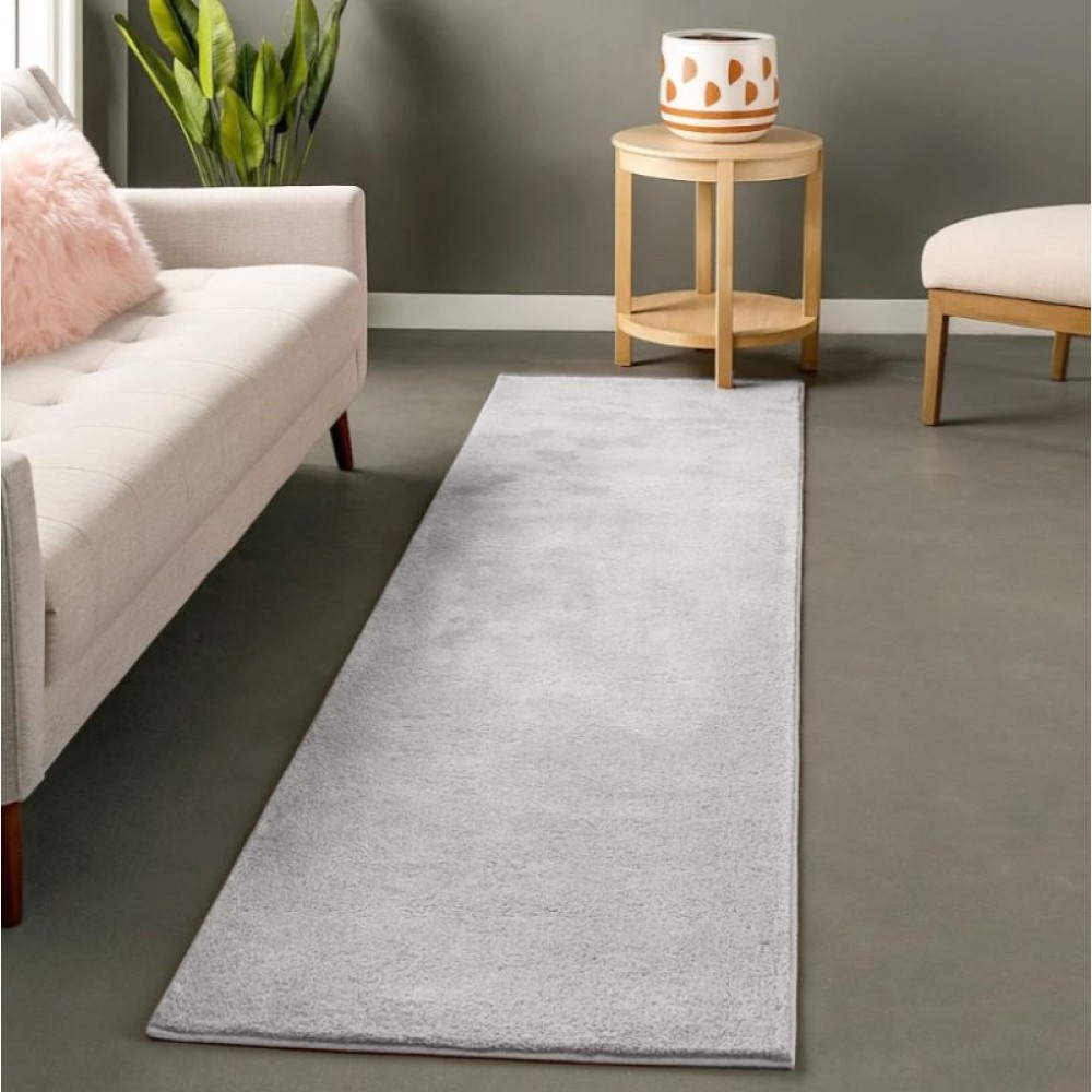 Γούνινος Διάδρομος με το μέτρο Deluxe Μονόχρωμο PST001-SLV-RUN Ανοιχτό γκρι 80cm Γούνινος Διάδρομος με το μέτρο Deluxe Μονόχρωμο PST001-SLV-RUN Ανοιχτό γκρι 80cm
