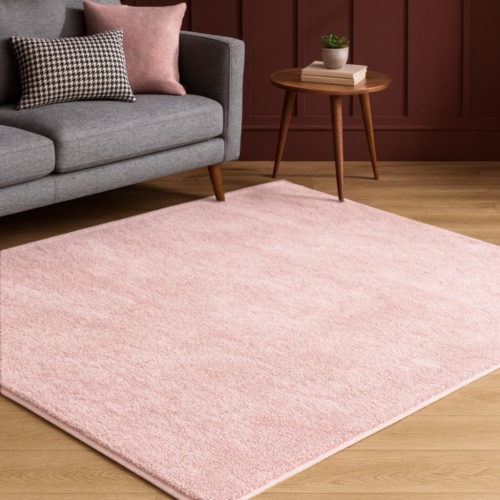 Γούνινο Χαλί Deluxe Μονόχρωμο Ανοιχτό Ροζ PST001-LPN-200 200x290cm Γούνινο Χαλί Deluxe Μονόχρωμο Ανοιχτό Ροζ PST001-LPN-200 200x290cm