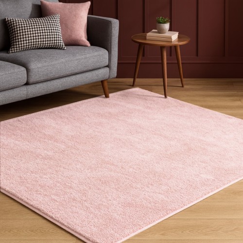 Γούνινο Χαλί Deluxe Μονόχρωμο Ανοιχτό Ροζ PST001-LPN-200 200x290cm