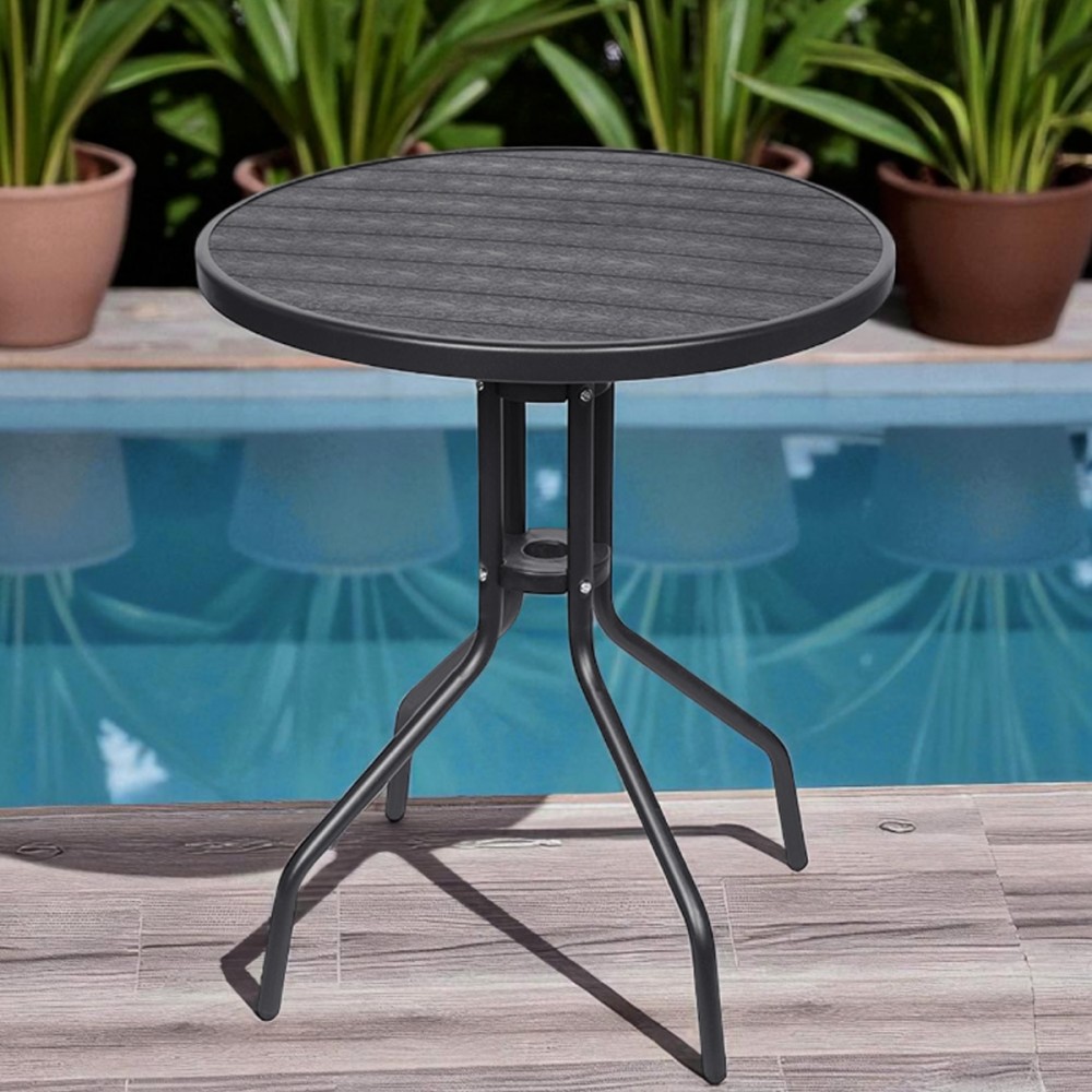 Τραπέζι Στρογγυλό Πολυπροπυλένιο 60×60×69cm Retzo TB021-ANT Ανθρκί Τραπέζι Στρογγυλό Πολυπροπυλένιο 60×60×69cm Retzo TB021-ANT Ανθρκί