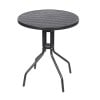 Set (3pcs) Table with 2 Chairs 60x60x70 Paris GRDPARIS-RETZO-ANT Anthracite