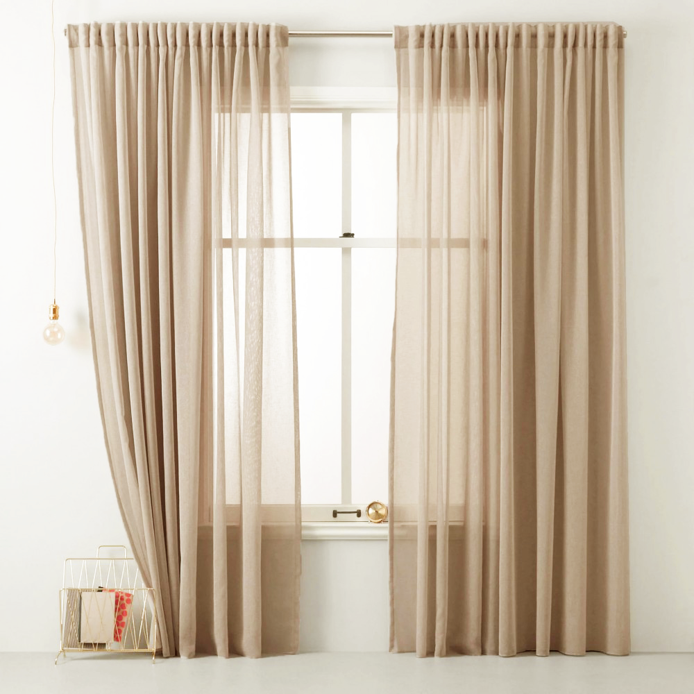 Κουρτίνα έτοιμη ραμμένη δίχτυ Μπεζ KE 2155 (Υ280XΠ280cm) - τρέσα Κουρτίνα έτοιμη ραμμένη δίχτυ Μπεζ KE 2155 (Υ280XΠ280cm) - τρέσα