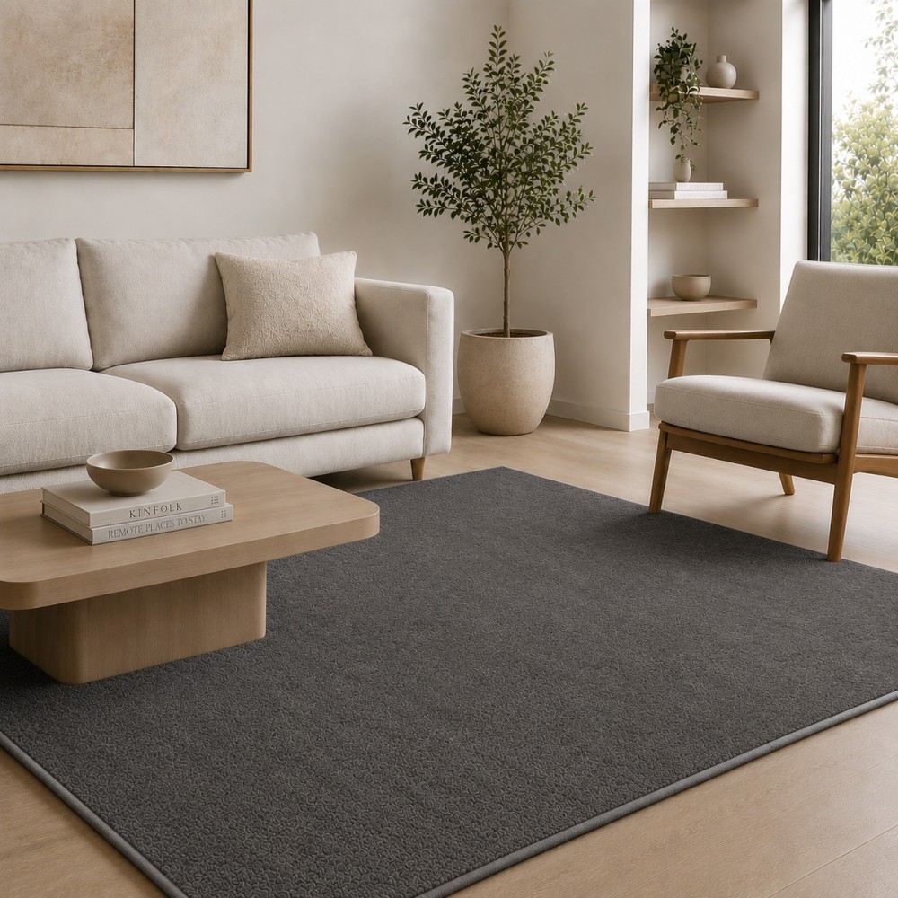 Γούνινο Χαλί Deluxe Μονόχρωμο Ανθρακί PST004-DGR-200 200x270cm Γούνινο Χαλί Deluxe Μονόχρωμο Ανθρακί PST004-DGR-200 200x270cm