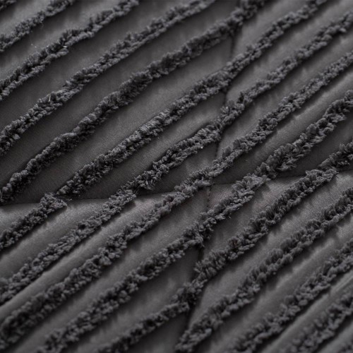 1 Υπέρδιπλο + 1 Μονό Δώρο Σετ Πάπλωμα Ruffles 220X240cm Ανθρακί (220X240cm) QLS-DS-ANT