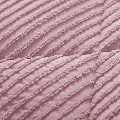 1 + 1 Δώρο Μονό Σετ Πάπλωμα 2 τμχ Ruffles Ροζ (160X220cm) QLS-S-PN