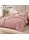 1 + 1 Δώρο Υπέρδιπλο Σετ Πάπλωμα 3τμχ Ruffles 220X240cm Ροζ (220X240cm) QLS-D-PN