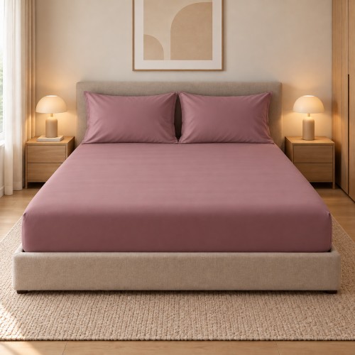 Μονό Σεντόνι μεμονωμένο με λάστιχο 100x200cm Pocket Σάπιο Μήλο SF15-RA-S