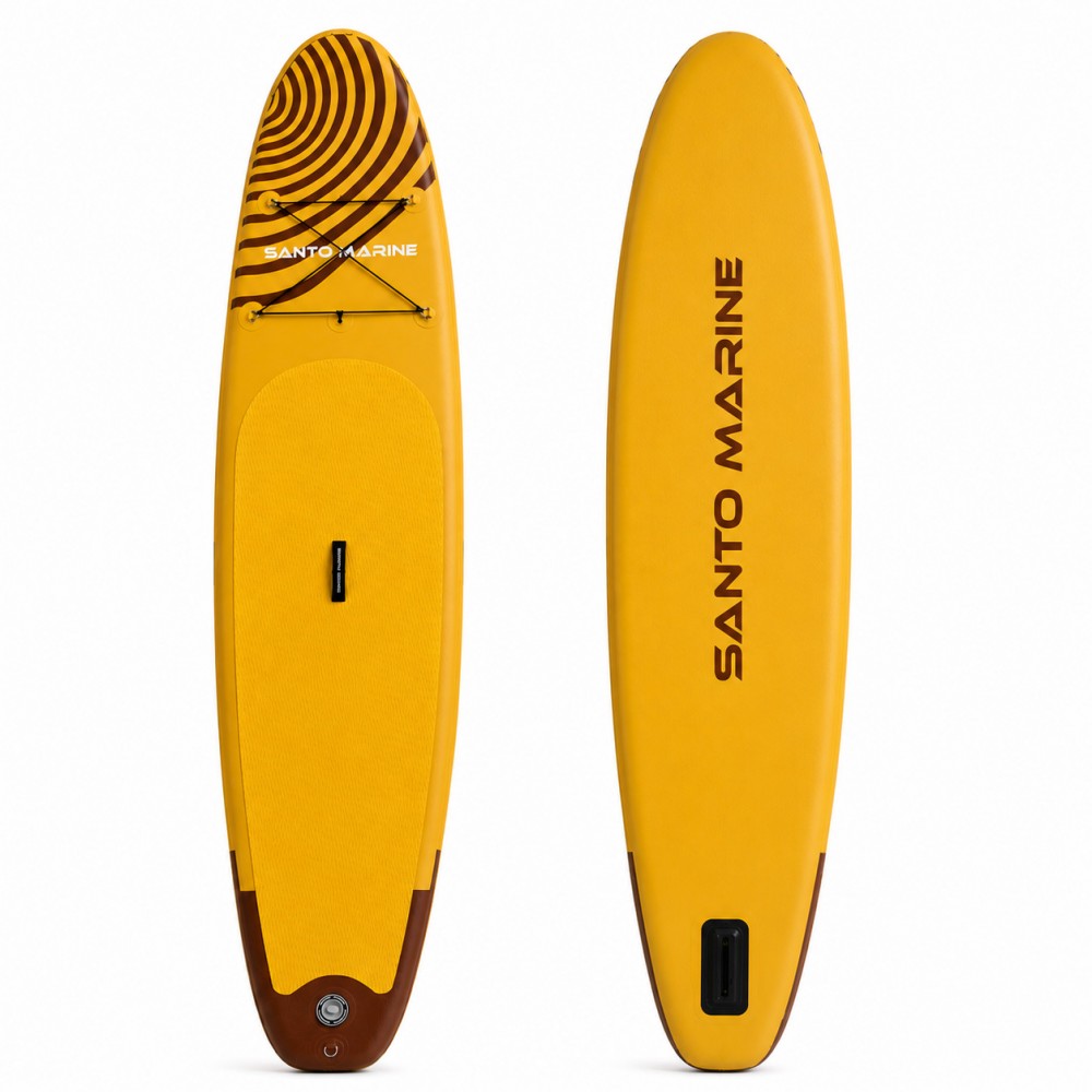 Σανίδα SUP Φουσκωτή Santo Marine 320x76x15cm Μουσταρδί με Κουπί SP005 Σανίδα SUP Φουσκωτή Santo Marine 320x76x15cm Μουσταρδί με Κουπί SP005