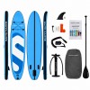 Σανίδα SUP Φουσκωτή Santo Marine 320x76x15cm Γαλάζιο με Κουπί SP003