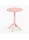 Τραπέζι Στρογγυλό Πολυπροπυλένιο 60×60×75cm TB018-75-PINK Ροζ