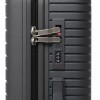 Σετ (3τμχ) Βαλίτσες Ταξιδιού PP με Ρόδες 4 Ρόδες 360° & Τηλεσκοπική Λαβή Luxury STC610-DGR Σκούρο Γκρι