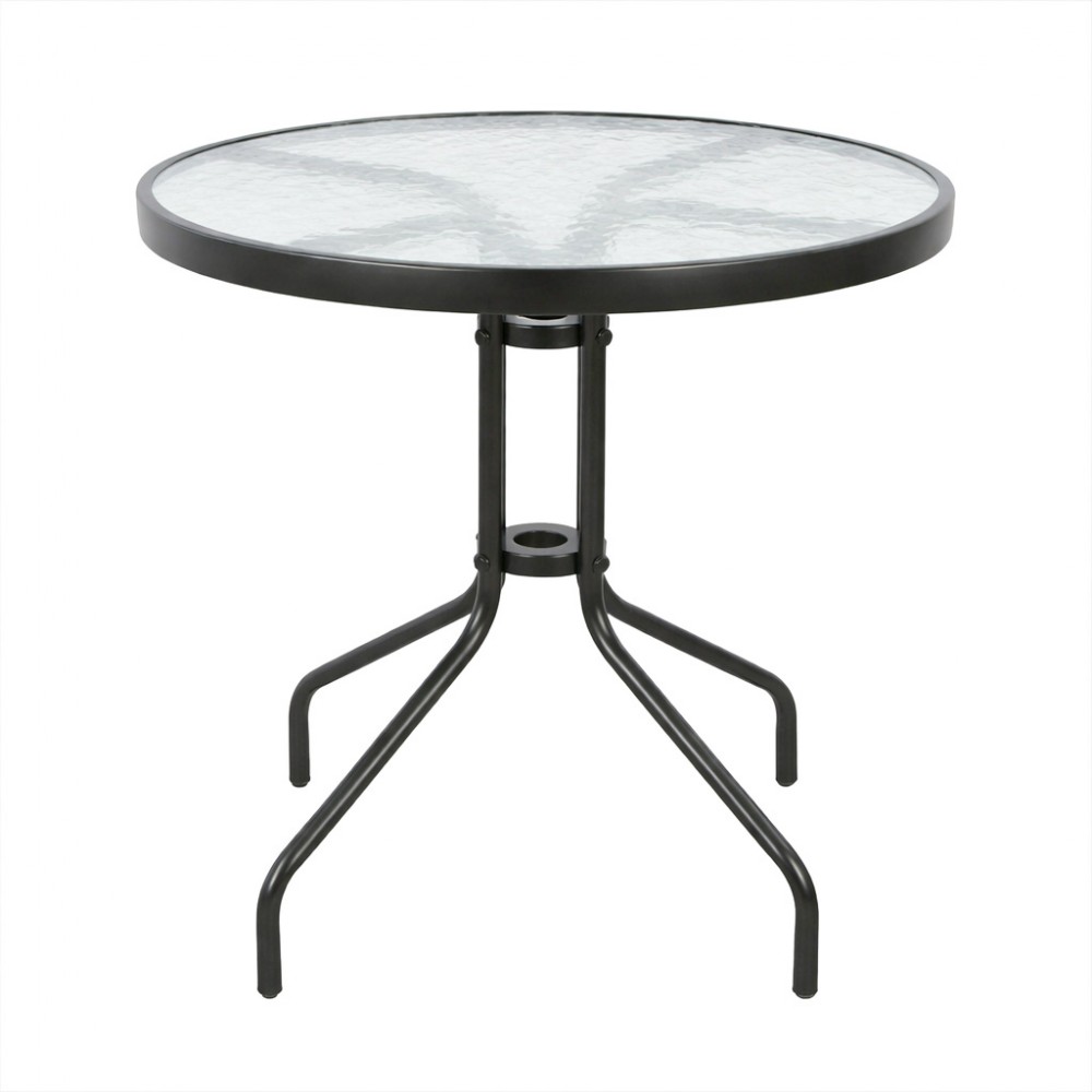 Σετ (3τμχ) Τραπέζι με 2 Καρέκλες 60x60x70 Paros GRDWICKER-PAROS-GR Γκρι