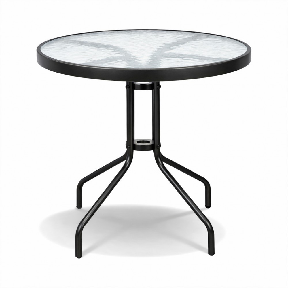 Σετ (3τμχ) Τραπέζι με 2 Καρέκλες 60x60x70 Paros GRDWICKER-PAROS-GR Γκρι