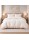 Σετ Υπέρδιπλη Παπλωματοθήκη 200x220cm με Βολάν Kokosh Ιβουάρ – Ροζ Πούδρας (6 Τεμ) KOKOSH-IVPN