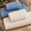 Σετ Πετσέτες Μπάνιου 4τμχ Elegance Μπλε - Ιβουάρ TW-SET4-IVBLU