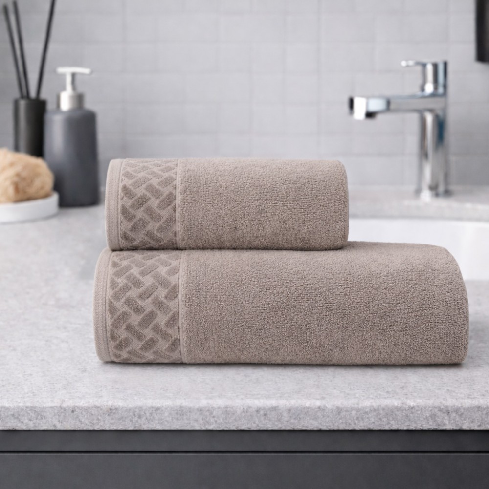 Σετ Πετσέτες Βαμβακερές 2τμχ Lina Βιζόν TW29-VZ Σετ Πετσέτες Βαμβακερές 2τμχ Lina Βιζόν TW29-VZ