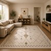Χαλιά Shaggy Sahara Moroccan BSH-107-160-VX Εκρού Πολύχρωμο 160x230cm Χαλιά Shaggy Sahara Moroccan BSH-107-160-VX Εκρού Πολύχρωμο 160x230cm