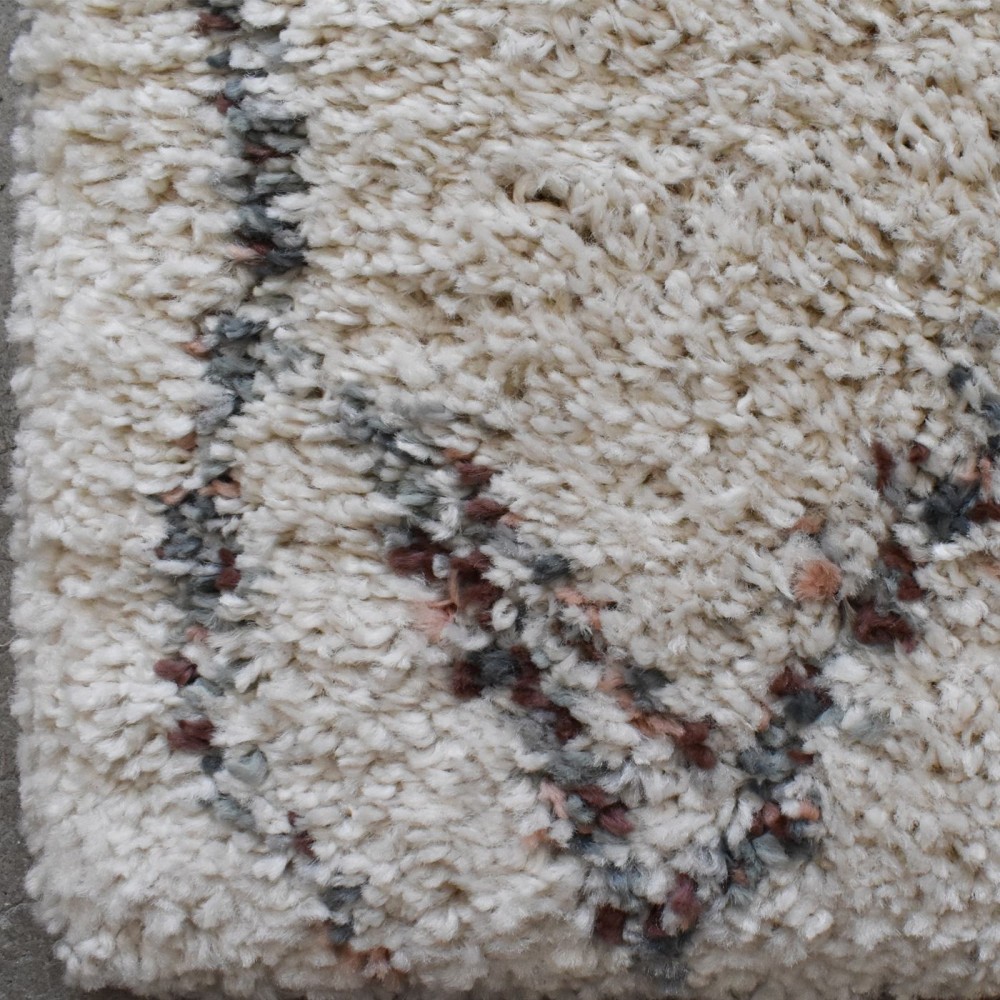 Χαλιά Shaggy Sahara Moroccan BSH-107-160-VX Εκρού Πολύχρωμο 160x230cm Χαλιά Shaggy Sahara Moroccan BSH-107-160-VX Εκρού Πολύχρωμο 160x230cm