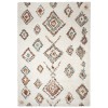 Χαλιά Shaggy Moroccan Bonifay R362-MLT-120-UP Κρέμ - Πολύχρωμο 120x170cm