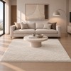 Χαλιά Shaggy Μονόχρωμο SH10-120-UP Ιβουάρ 120x170cm