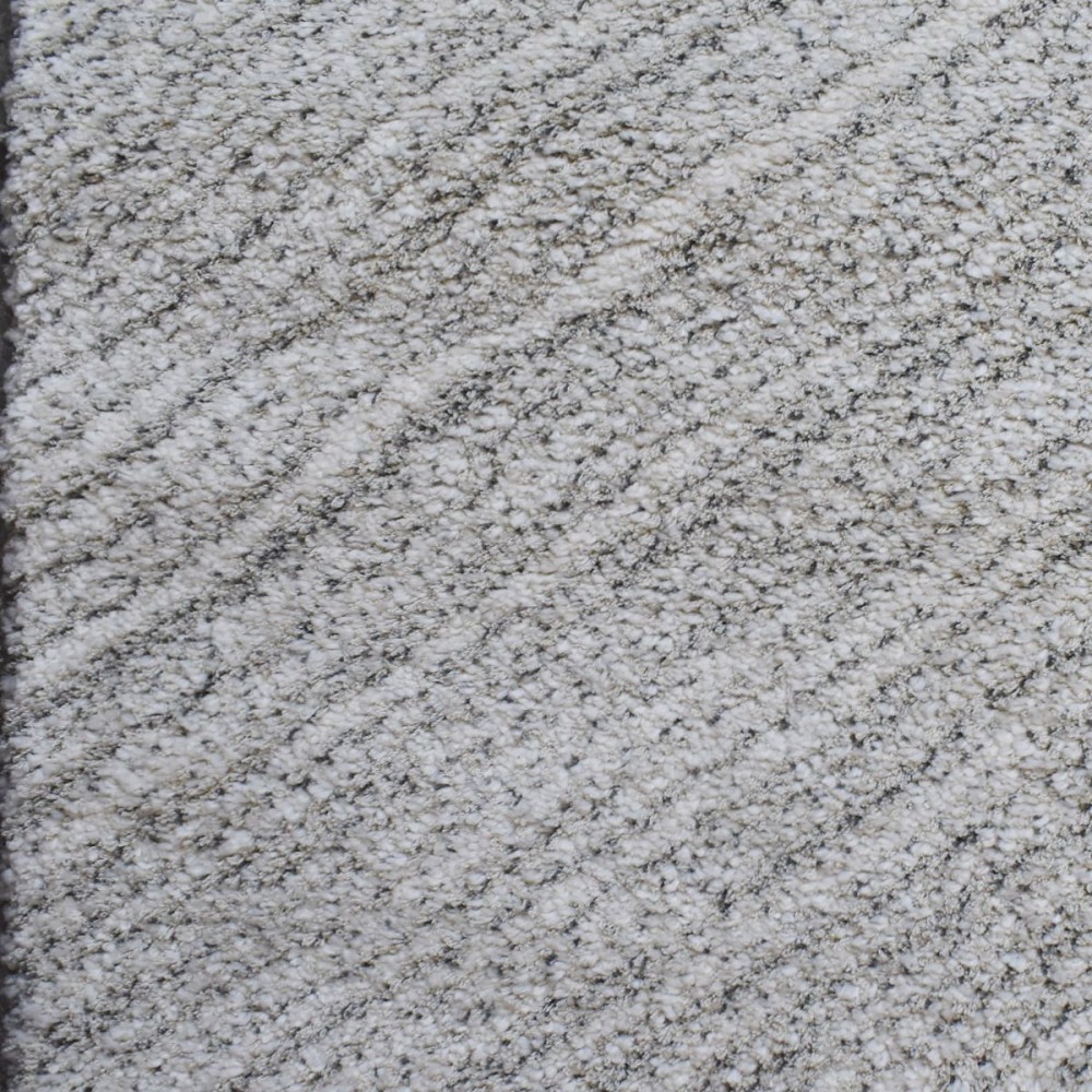 Χαλιά Shaggy Geometric SM-102-160-VR30-VX Κρεμ - Γκρι 160x210cm