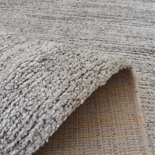 Χαλιά Shaggy Geometric SM-105-200-VR100-300 Κρεμ - Γκρι 200x250cm