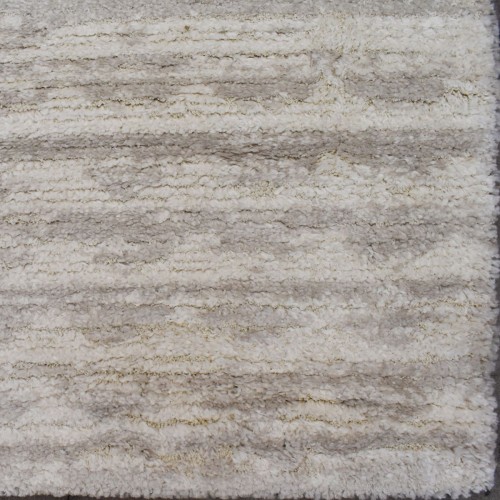 Χαλιά Shaggy Geometric SM-106-160-VX Κρεμ - Γκρι 160x210cm