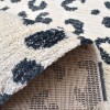 Χαλιά Shaggy Animal Print SM-126-240-VR900 Κρεμ - Μπλε 240x300cm
