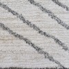 Χαλιά Shaggy Geometric SM-127-210-VR100-300 Κρεμ - Γκρι 210x290cm