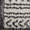Χαλιά Shaggy Geometric SM-250-240-VR800 Κρεμ - Αθρακί 240x300cm
