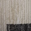 Χαλιά Shaggy Geometric SM-260-240-VR1100 Κρεμ - Αθρακί 240x300cm