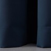 Κουρτίνα έτοιμη ραμμένη ταφτά  μπλε σκούρο KE 1418 (280X300cm)