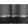 Curtain ready stitched gauze black-grey (280X300cm) KE 1493 - KE 1493 Curtain ready stitched gauze black-grey (280X300cm) KE 1493