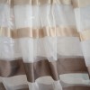 Curtains ready stitched organza white-brown KE 1494 (280X300cm) - KE 1494 Curtains ready stitched organza white-brown KE 1494 (280X300cm)