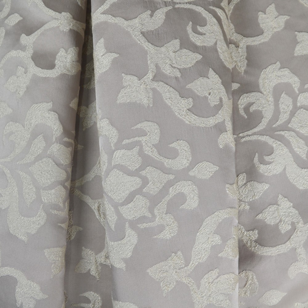 Κουρτίνα έτοιμη ραμμένη ταφτά ζακάρ Damask μπεζ KE 1790 (Υ280xΠ140cm) - με τρέσα Κουρτίνα έτοιμη ραμμένη ταφτά ζακάρ Damask μπεζ KE 1790 (Υ280xΠ140cm) - με τρέσα