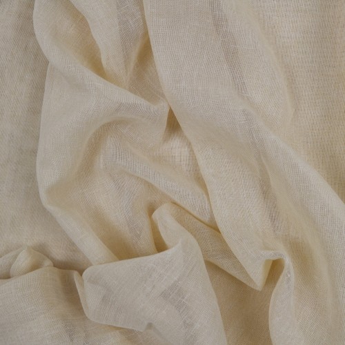 Κουρτίνες έτοιμες ραμμένες γάζα linen μπεζ KE 1884 (Υ280XΠ140cm)