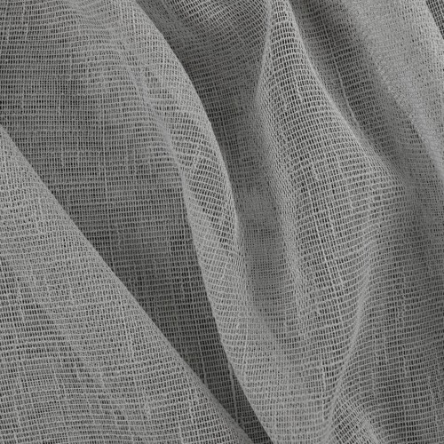 Κουρτίνα με το μέτρο ύφασμα τύπου γάζα γκρι CR 1963 