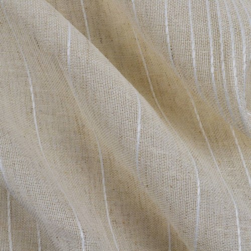 Κουρτίνα έτοιμη ραμμένη λινό  μπεζ KE 2132 (Υ280XΠ140cm) - με τρέσα