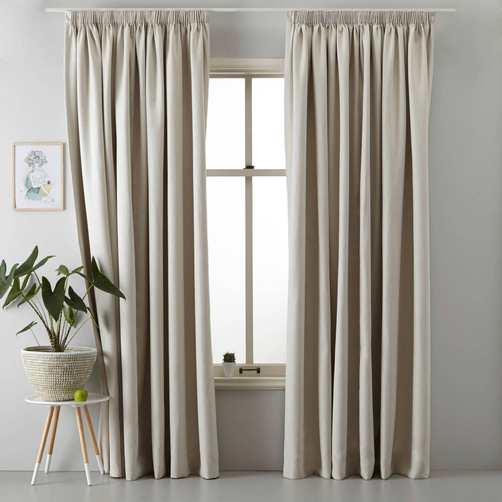 Curtains ready stitched tafta beige-creme KE 886 (280x220cm) Curtains ready stitched tafta beige-creme KE 886 (280x220cm)