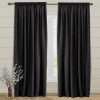 Κουρτίνα με το μέτρο ύφασμα ταφτά  μαύρο CR 100 - CR 100 Κουρτίνα με το μέτρο ύφασμα ταφτά  μαύρο CR 100