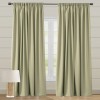 Κουρτίνες έτοιμες ραμμένες ταφτά πράσινο-λαδί KE 709 (280x140cm) - με τρέσα - KE 709- Κουρτίνες έτοιμες ραμμένες ταφτά πράσινο-λαδί KE 709 (280x140cm) - με τρέσα