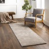 Γούνινο Χαλί Σετ Κρεβατοκάμαρας 3τμχ Deluxe Μονόχρωμο PST001-VZ-SET Καφέ  μόκα (1*80X200+2*80X130)
