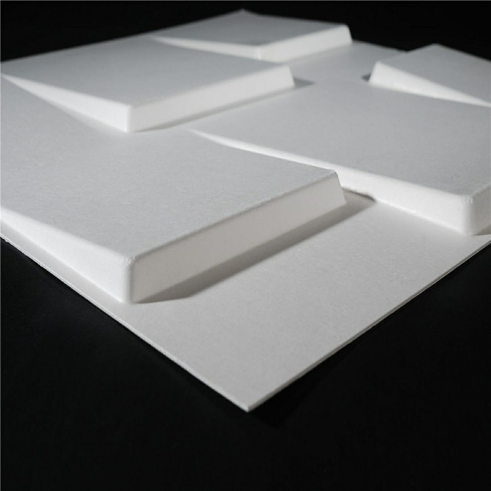 Διακόσμηση τοίχου 3D πάνελ PVC Τετράγωνο 50x50cm (τμχ) WA0007-PCS Διακόσμηση τοίχου 3D πάνελ PVC Τετράγωνο 50x50cm (τμχ) WA0007-PCS