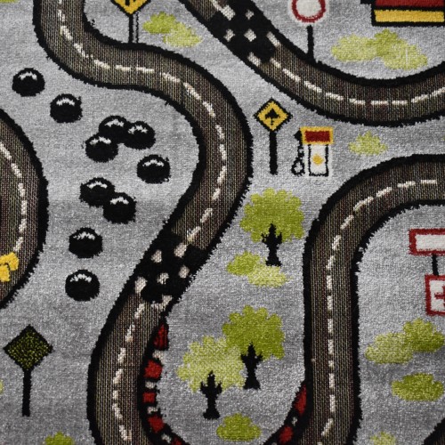 Παιδικό Χαλί-Πατάκι 3D City Adventure M931A 80X150cm - Γκρι Παιδικό Χαλί-Πατάκι 3D City Adventure M931A 80X150cm - Γκρι