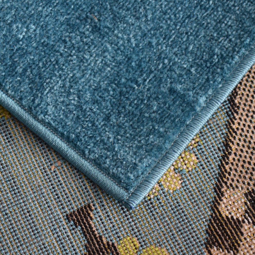 Παιδικό Χαλί-Πατάκι 3D City Adventure M931A 80X150cm - Μπλε