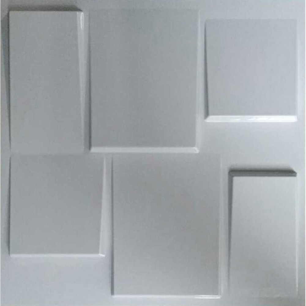 Διακόσμηση τοίχου 3D πάνελ PVC Τετράγωνο 50x50cm (τμχ) WA0007-PCS Διακόσμηση τοίχου 3D πάνελ PVC Τετράγωνο 50x50cm (τμχ) WA0007-PCS