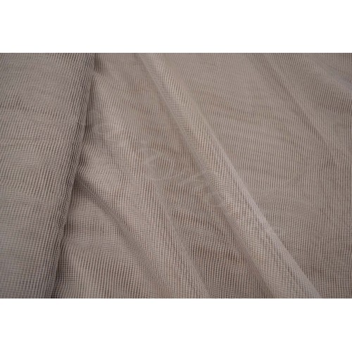 Κουρτίνες έτοιμες ραμμένες δίχτυ καφέ KE 896 (280X280cm)